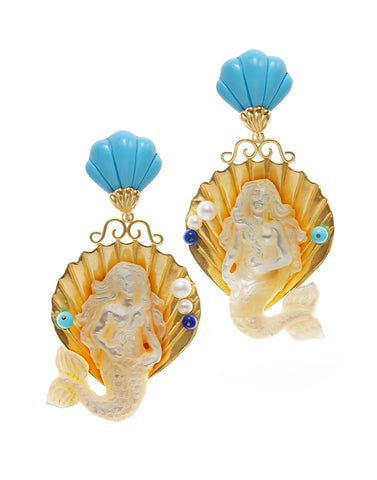 Mermaid Venus Earrings