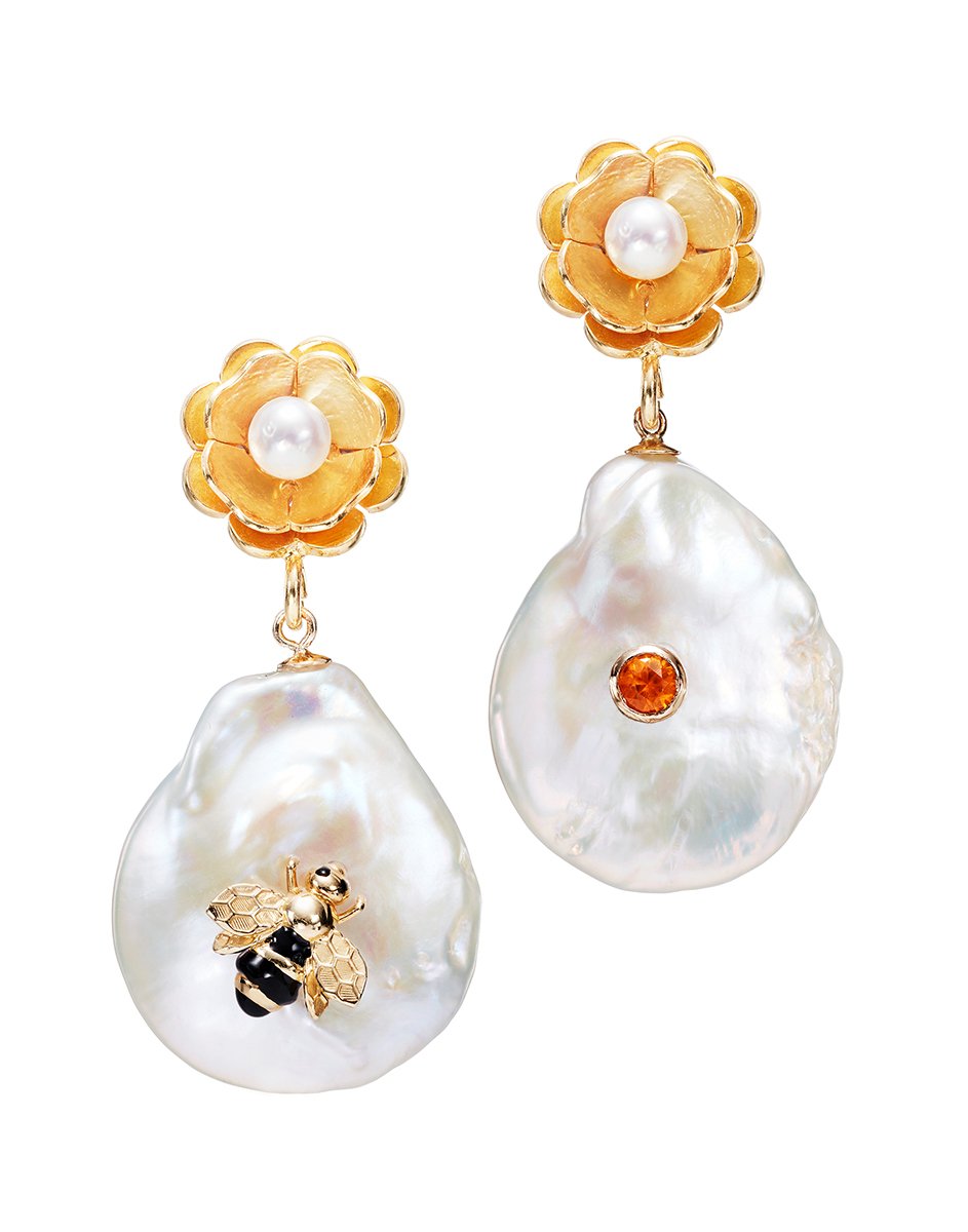 【新品未使用】SMELLY so’　pearl drop pierce ADN-PD-Bee_Cropped_1.jpg?v=